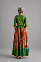 Miyu | Vintage Floral Maxi Dress
