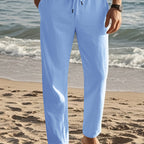 LAURENT MONACO | MEN'S LINEN TROUSERS