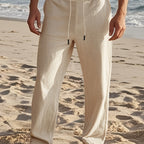 LAURENT MONACO | MEN'S LINEN TROUSERS