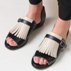Britta™ - Fringe Slip-on Sandals