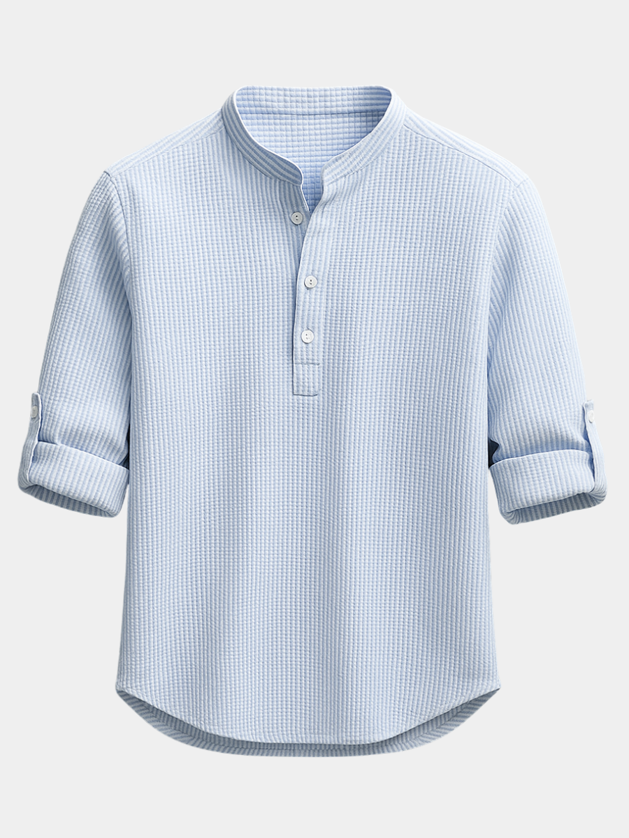 LAURENT MONACO | CHEMISE EN COTON ET LIN