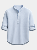 LAURENT MONACO | CHEMISE EN COTON ET LIN
