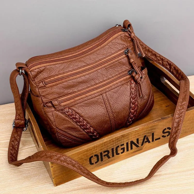 Ellen - Classic Harmony Leather Bag