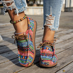 Patience | Colourful Retro Women's Shoes