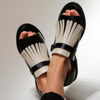 Britta™ - Fringe Slip-on Sandals