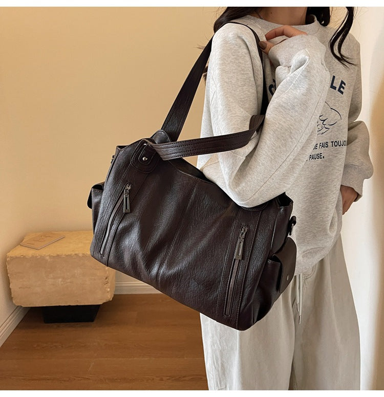 Amira - Leather Tote Bag