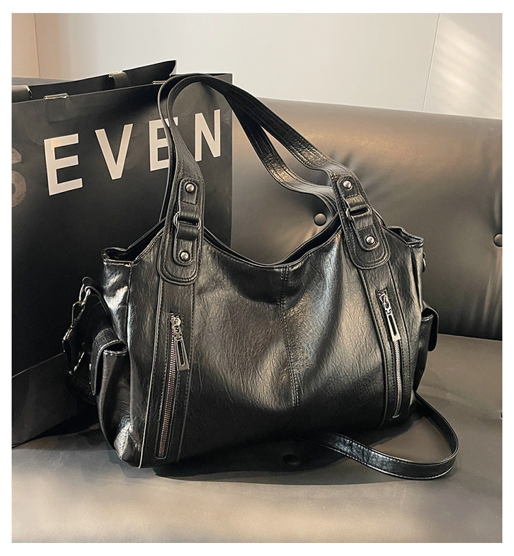 Amira - Leather Tote Bag