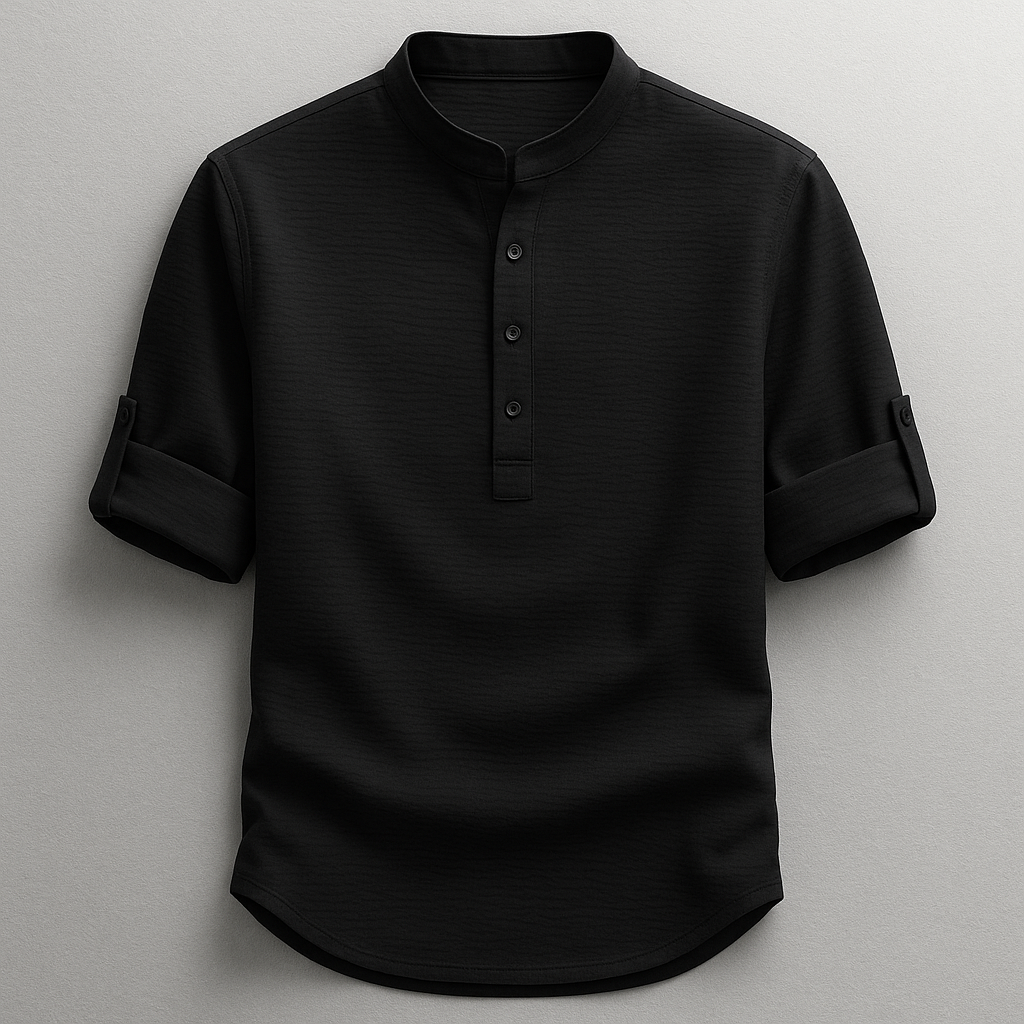 LAURENT MONACO | CHEMISE EN COTON ET LIN