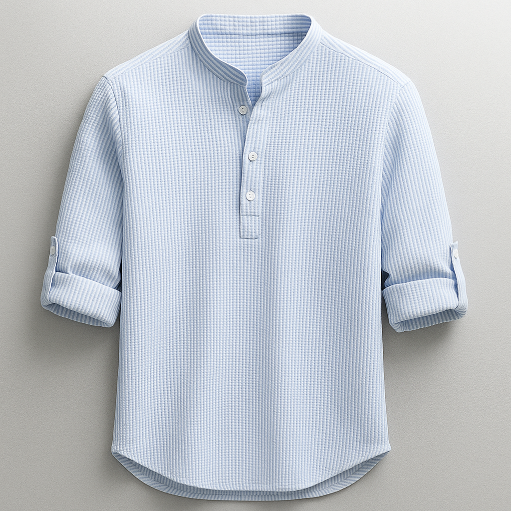 LAURENT MONACO | CHEMISE EN COTON ET LIN