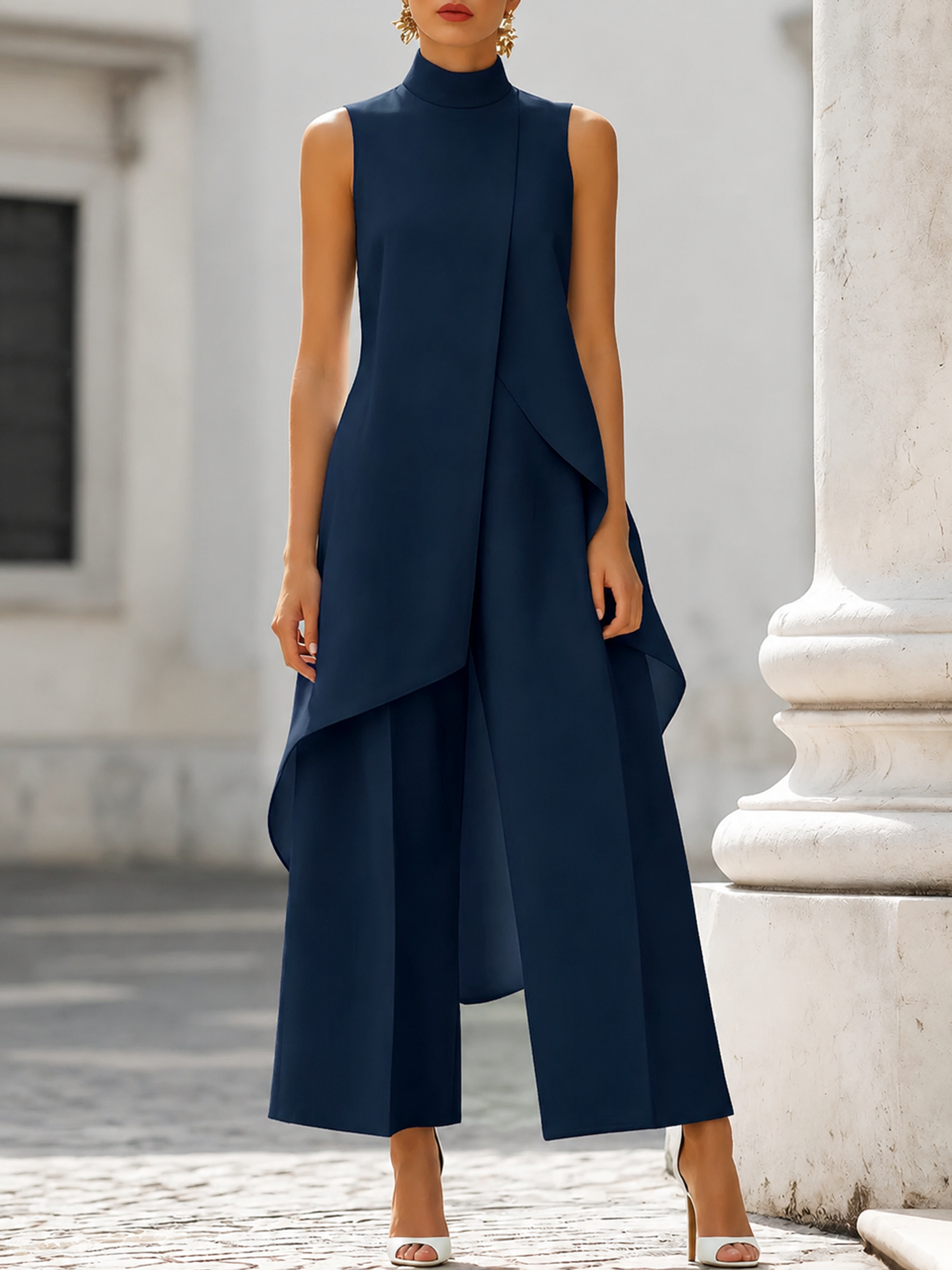 Amelia | Elegant Full-Length Evening Jumpsuit