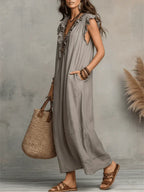 Camelia | Boho Maxi Dress