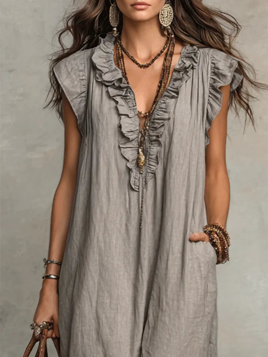 Camelia | Boho Maxi Dress