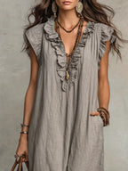 Camelia | Boho Maxi Dress