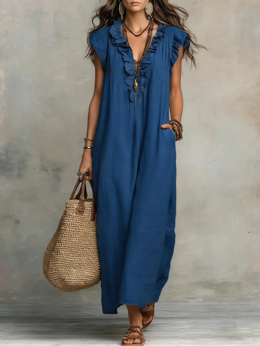 Camelia | Boho Maxi Dress