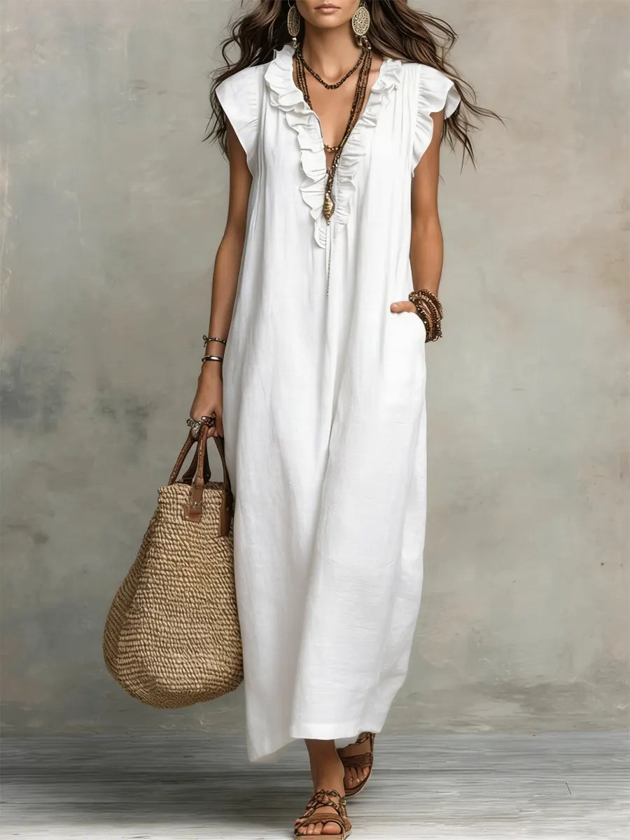 Camelia | Boho Maxi Dress