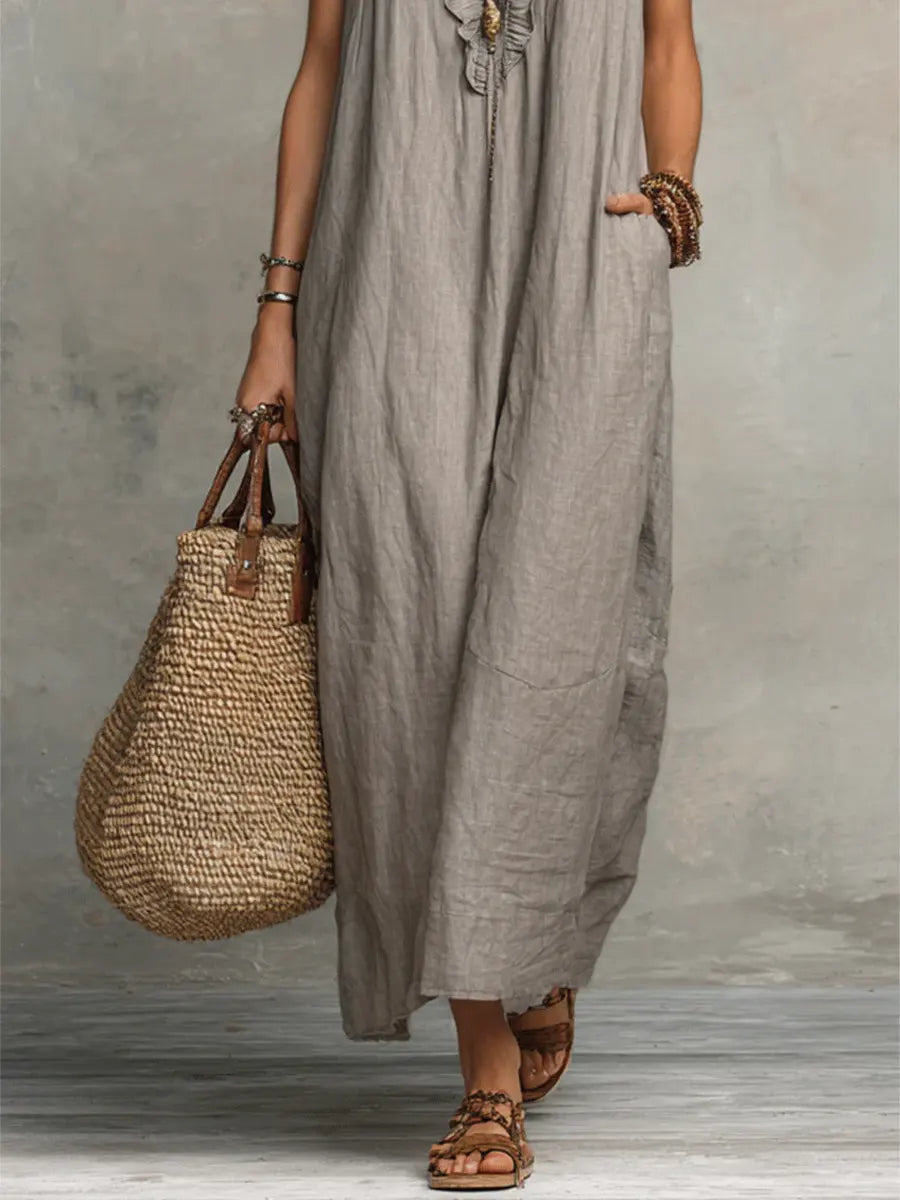 Camelia | Boho Maxi Dress