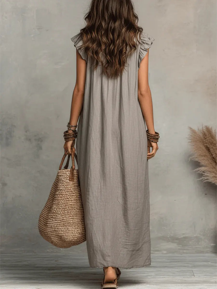Camelia | Boho Maxi Dress