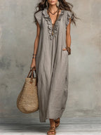 Camelia | Boho Maxi Dress