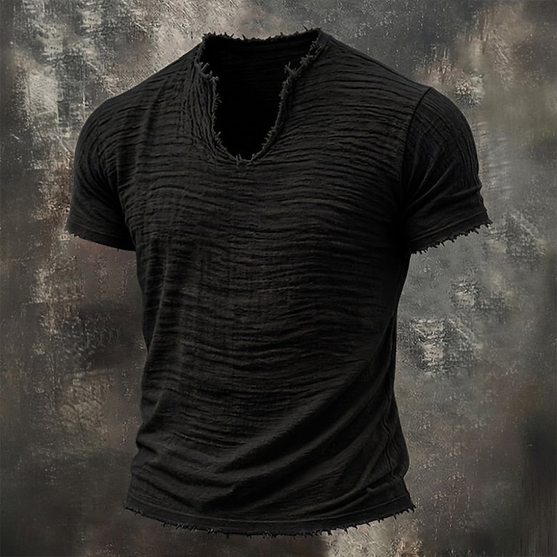 Matteo | Vintage V-Neck T-Shirt