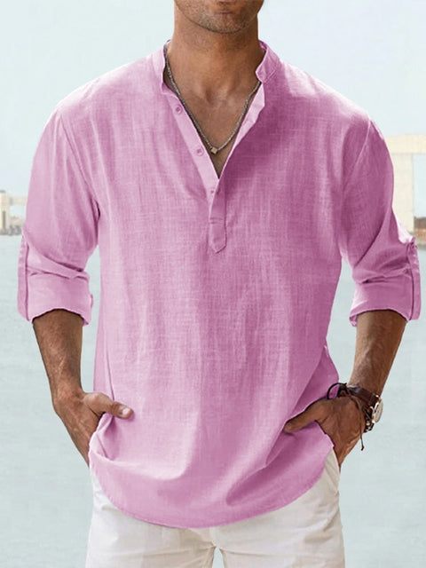 Arthur | The Collarless Shirt
