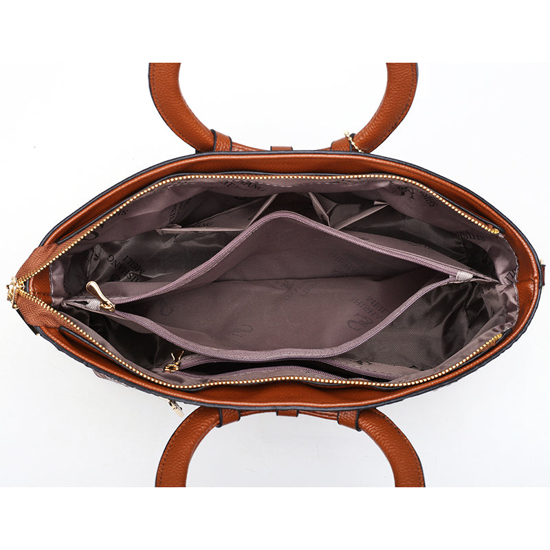 Frances - Classic Heritage Shoulder Bag