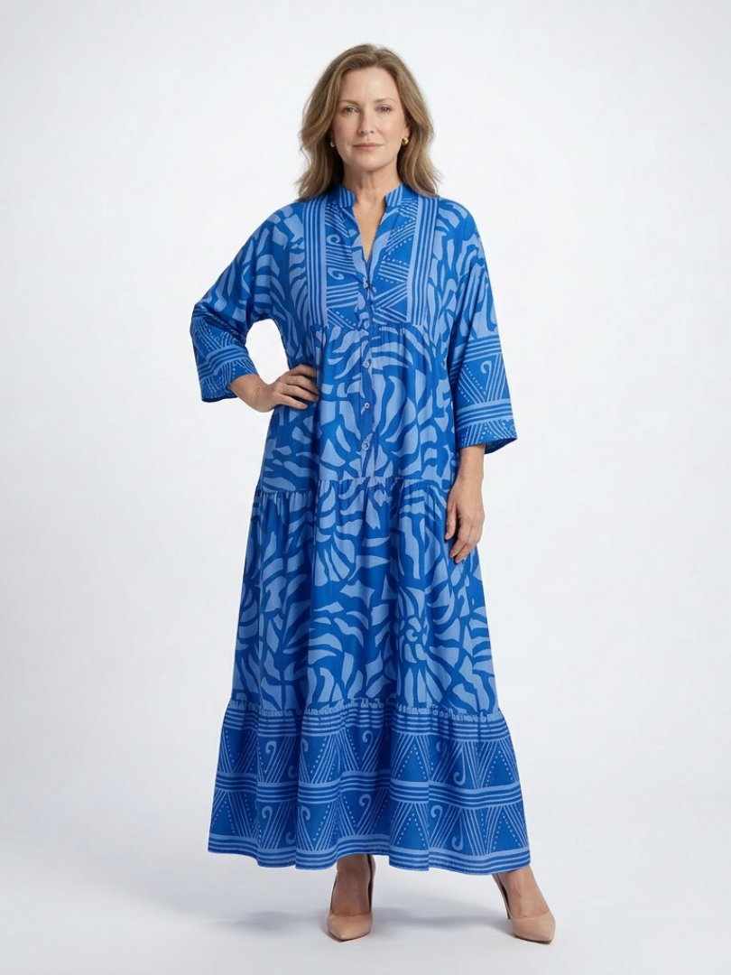 Marielle - Button Front Midi Dress