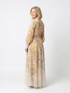 Cressida - Floral Sheer Long Sleeve Maxi Dress